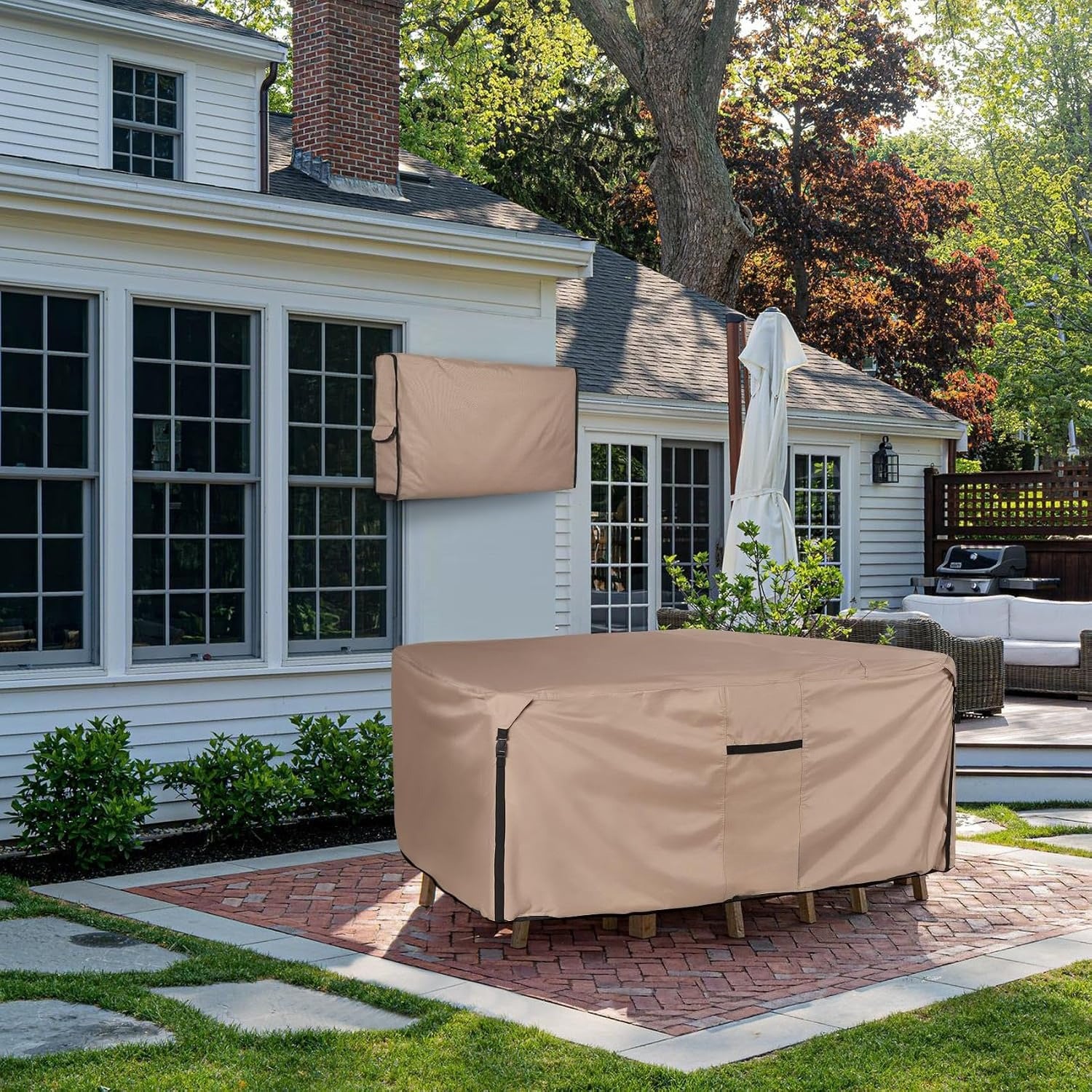 Waterproof Square Patio Furniture Cover
