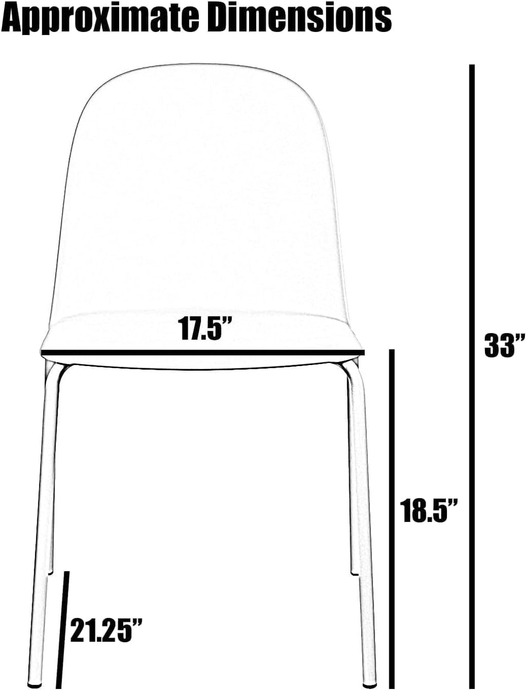 Brown Stackable Indoor‑Outdoor Dining Chairs