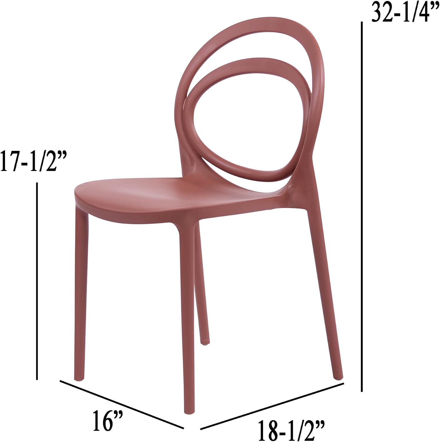 Terra Stackable Indoor Outdoor Dining Chairs