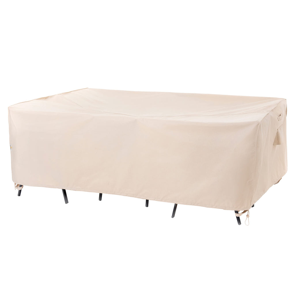 Beige Waterproof Patio Furniture Cover