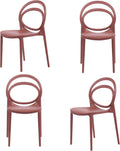 Terra Stackable Indoor Outdoor Dining Chairs