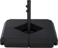 Black Offset Patio Umbrella Weight Base