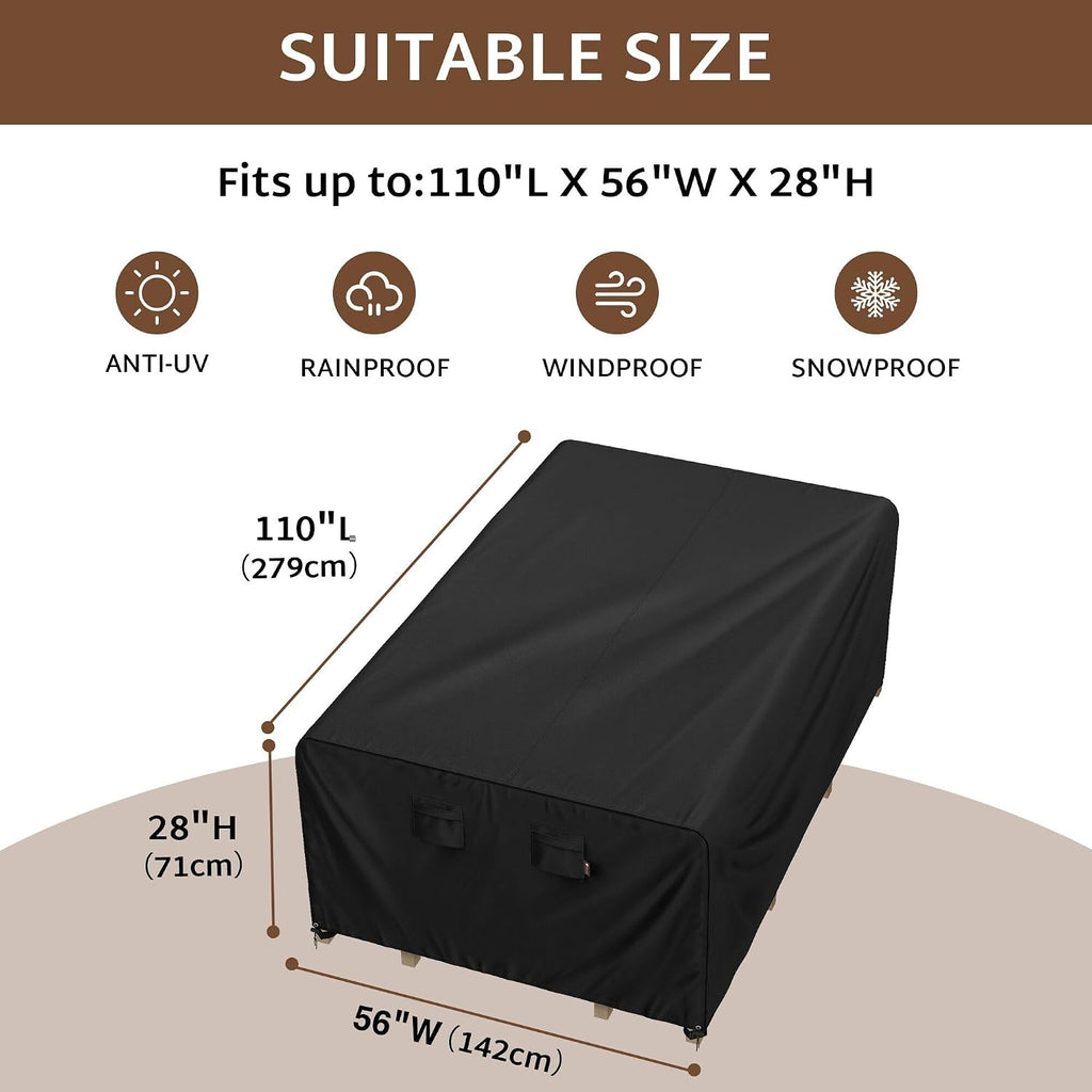 Waterproof Outdoor Patio Table Furniture Cover