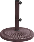 Bronze Resin Weather‑Resistant Umbrella Base
