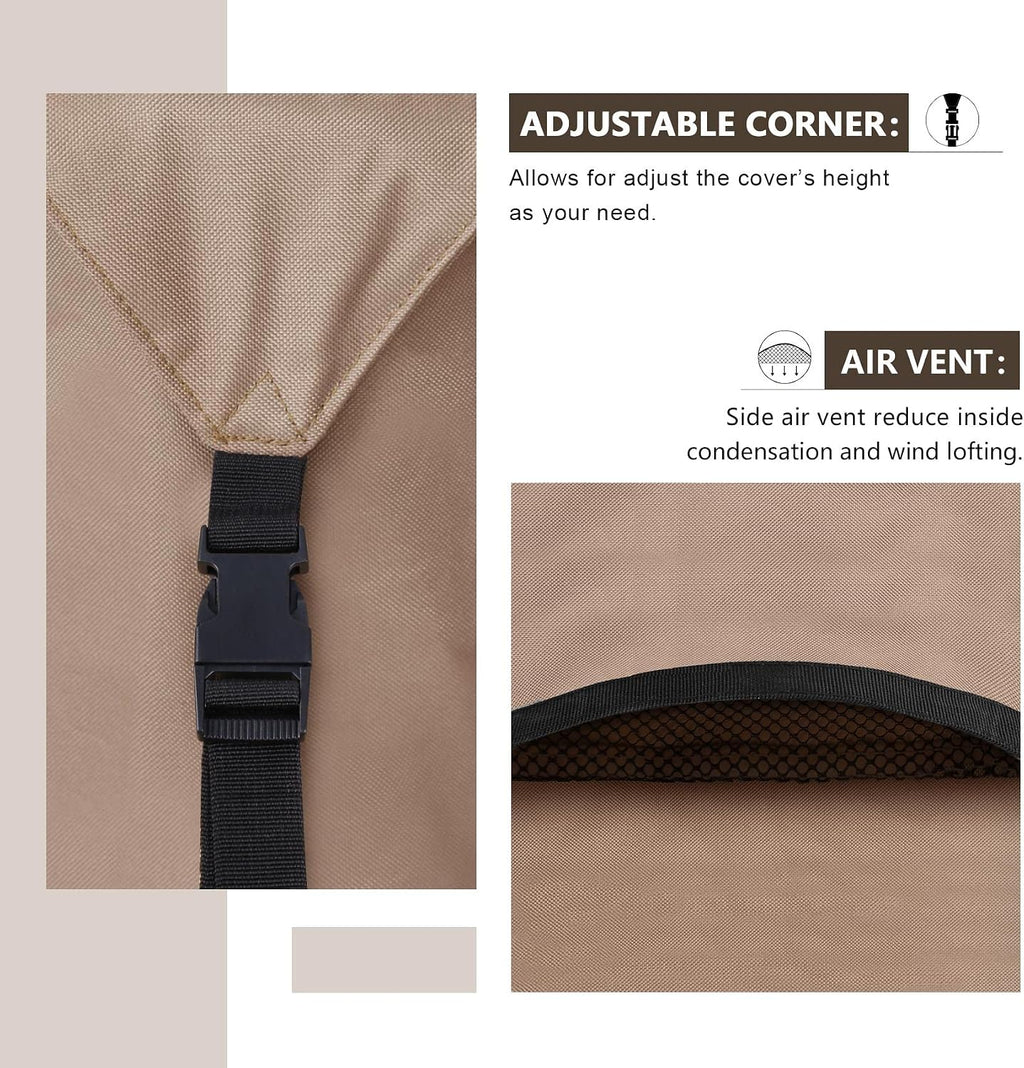 Waterproof Square Patio Furniture Cover