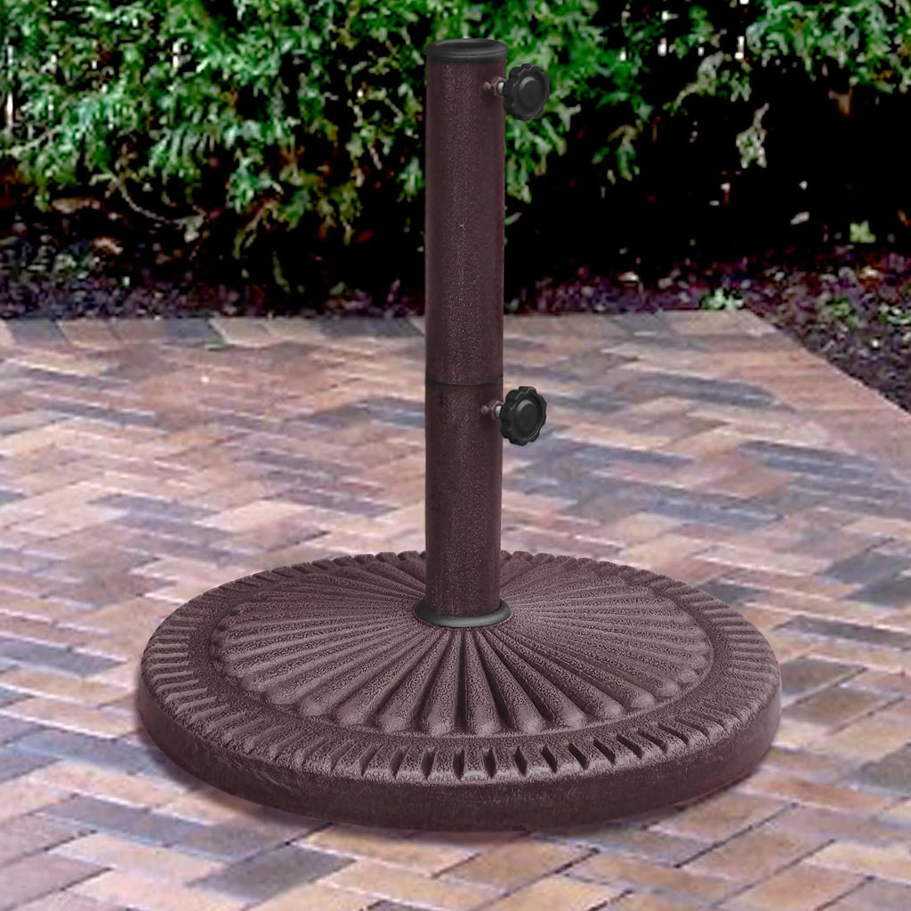 Bronze Resin Weather‑Resistant Umbrella Base