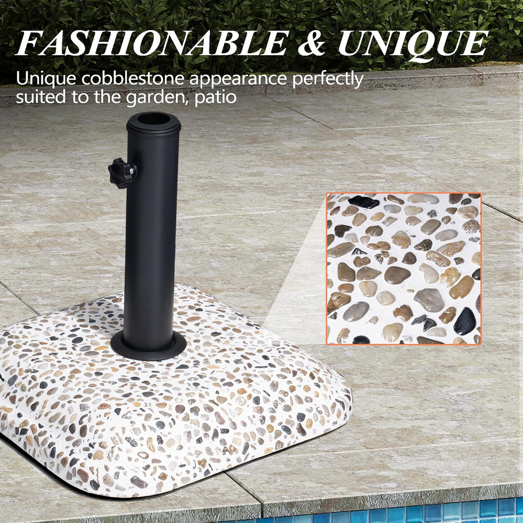 Heavy‑Duty Concrete Patio Umbrella Base